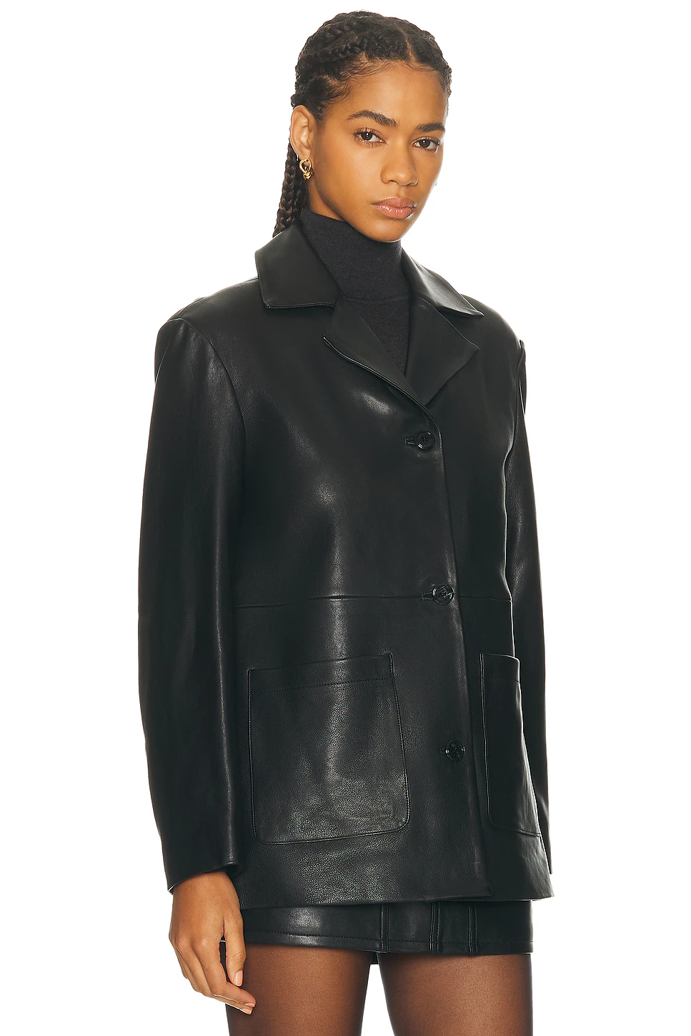 Leather Blazer Ink