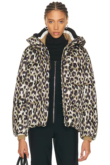 Ada Leopard Jacket Leopard Flou Savane
