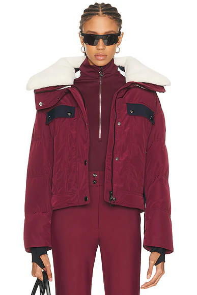 Lakki Jacket Acajou, Marin, & Neige