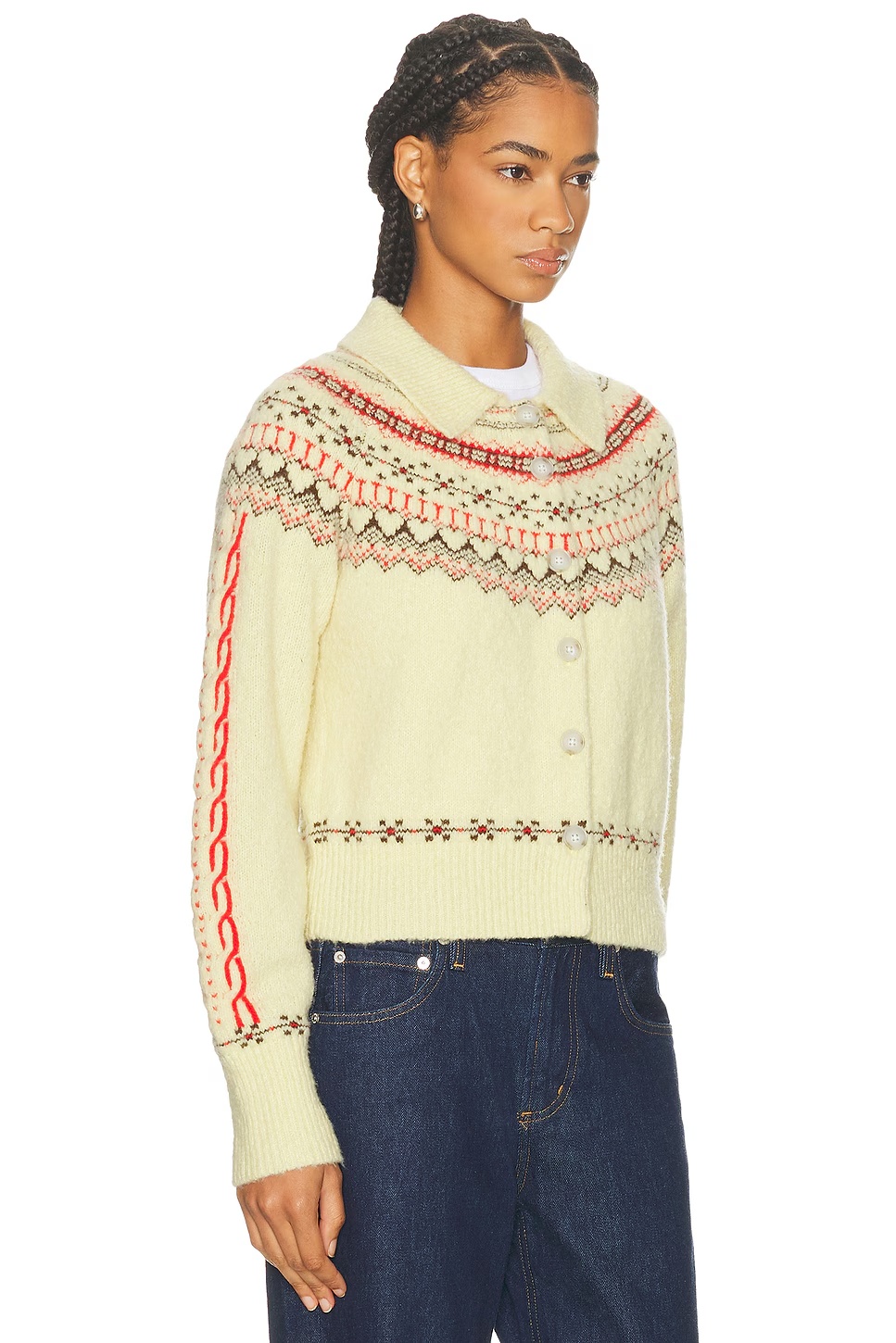 Cloud Chalat Cardigan Mist Combo