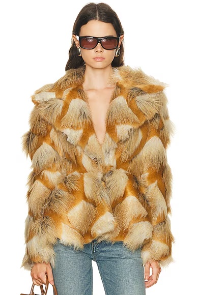 Oversize Contour Jacket Golden