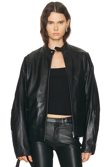 Domenico Bomber Jacket Black