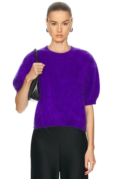 Juniper Sweater Violet Brushed