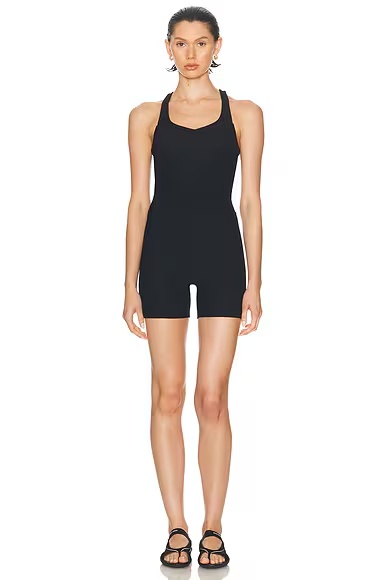 Routine Biker Jumpsuit Black Onyx