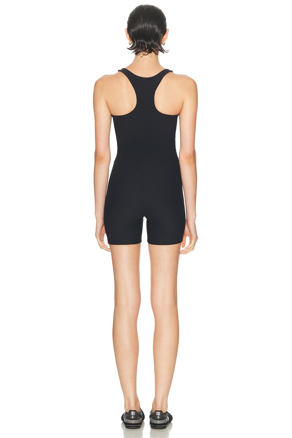 Routine Biker Jumpsuit Black Onyx