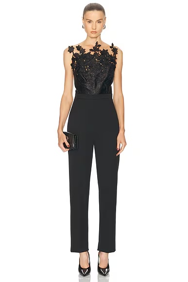 Strapless Jumpsuit Black