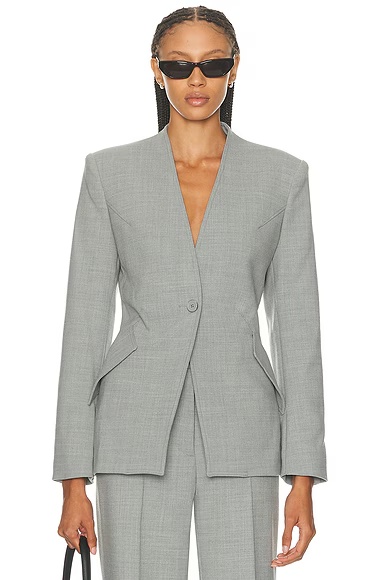 Blazer Light Grey Melange