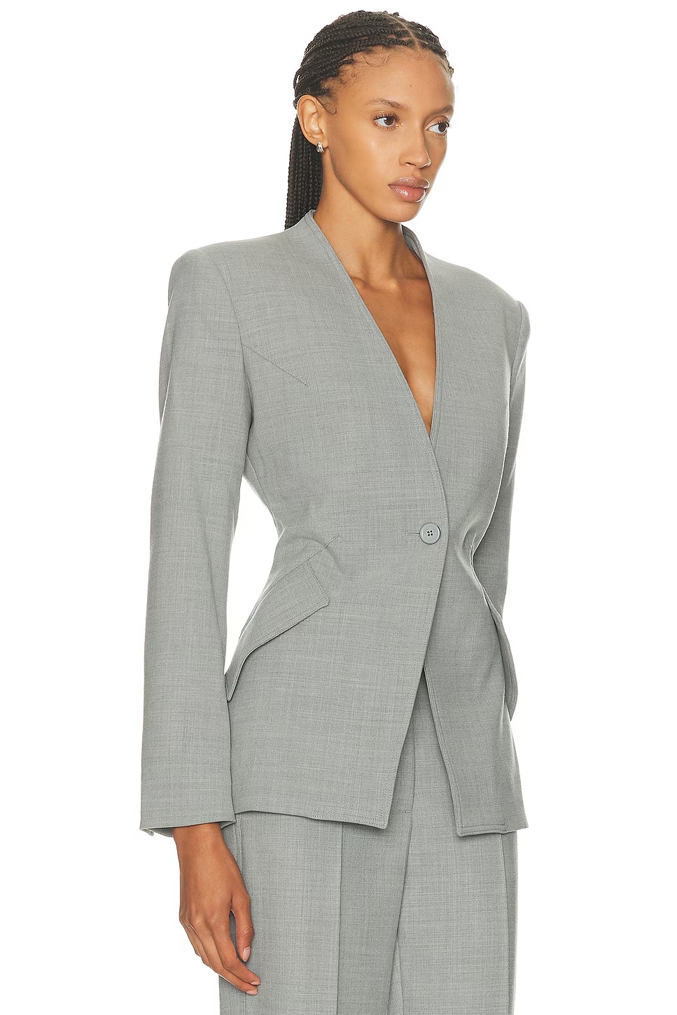 Blazer Light Grey Melange
