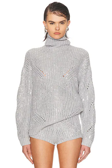 Camden Sweater Grey & Silver