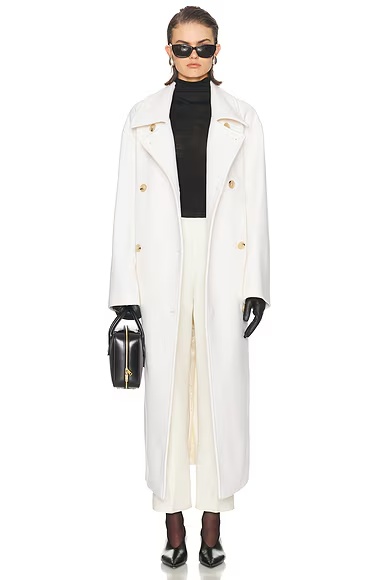 Shield Coat Ecru
