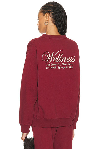 Soho Crewneck Sweatshirt Merlot