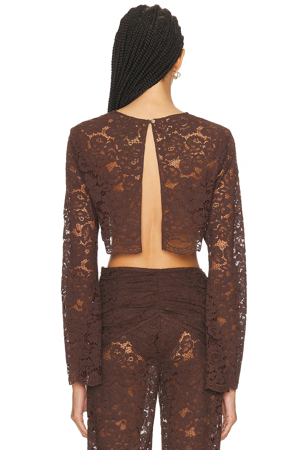 Ella Crop Top Espresso