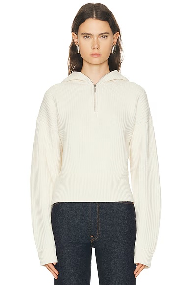 Balaclava Hoodie Ivory