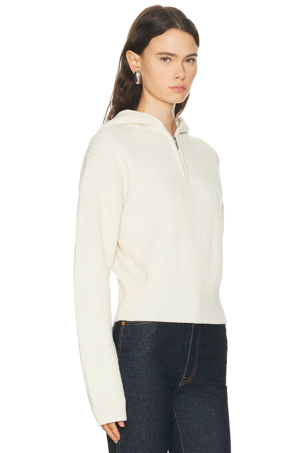 Balaclava Hoodie Ivory
