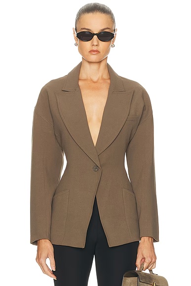 Cole Blazer Truffle