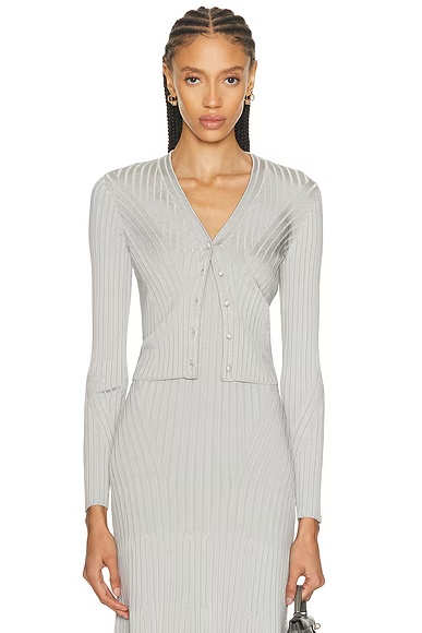Greer Cardigan Silver