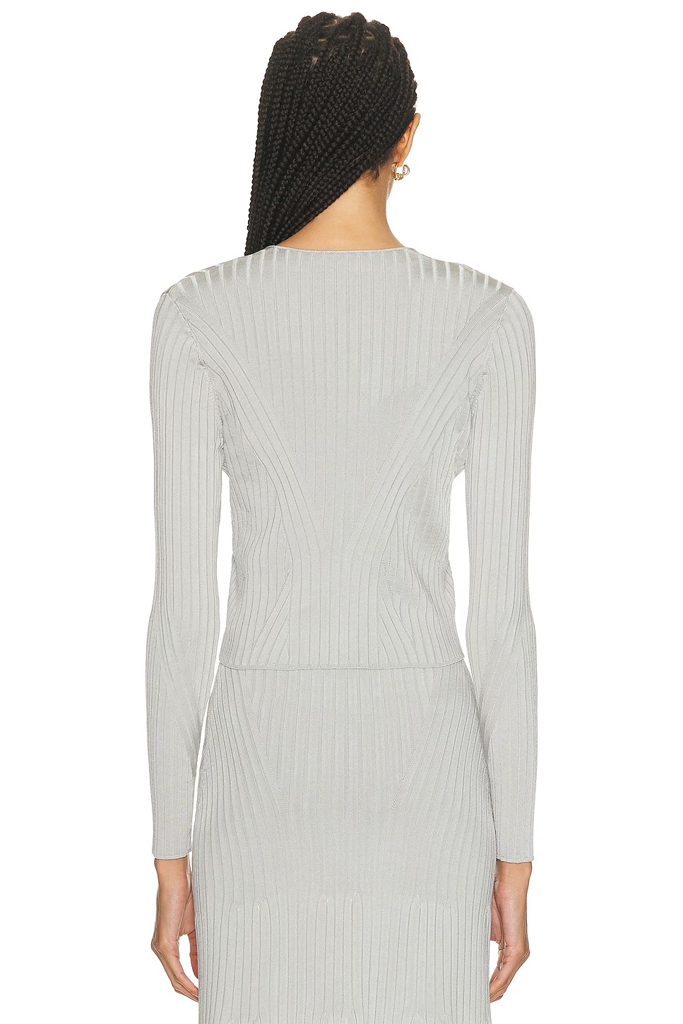 Greer Cardigan Silver