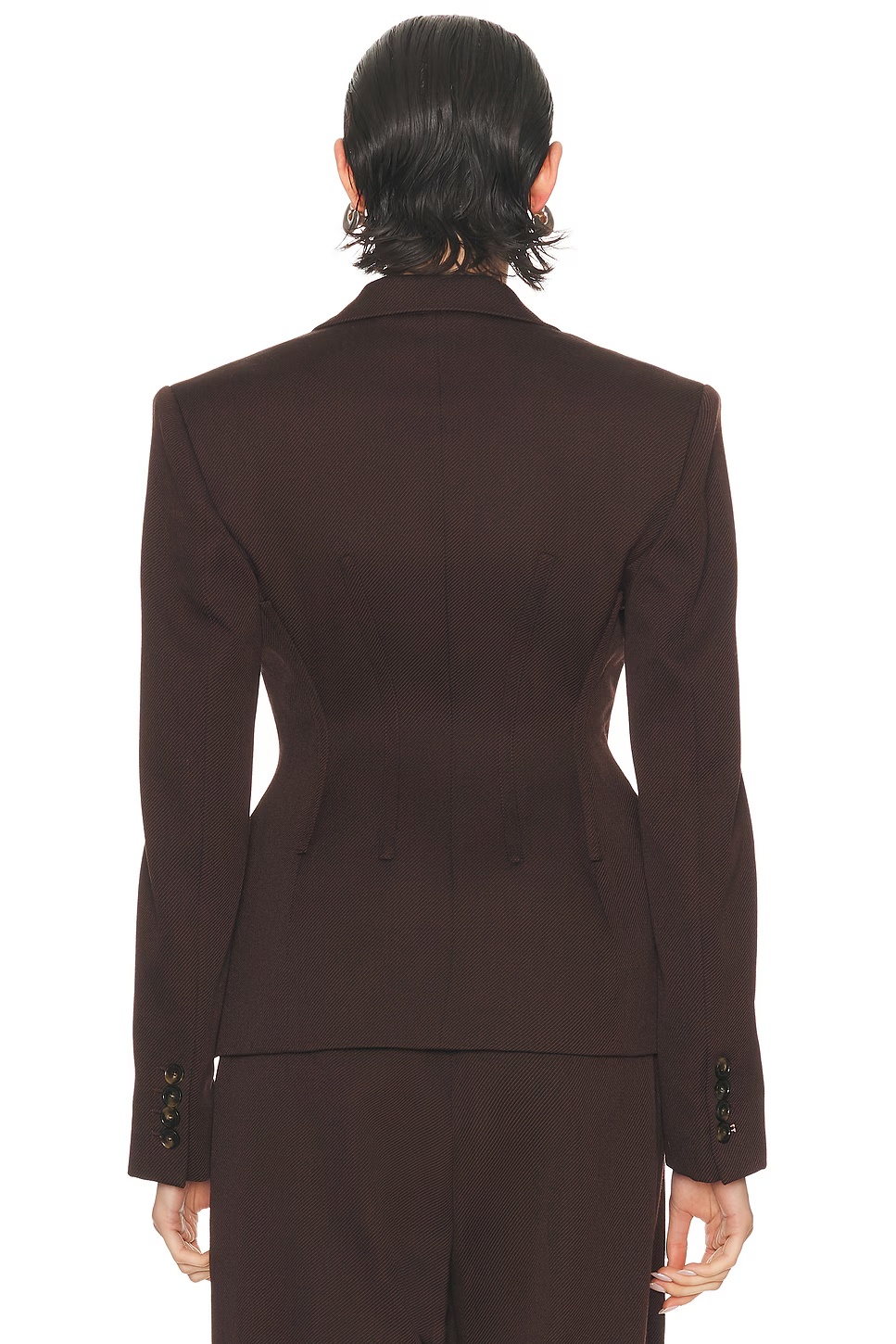Twill Tailoring Molded Jacket RAISIN