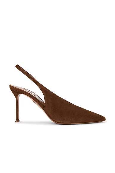 Voltaire 85 Slingback Pump Walnut
