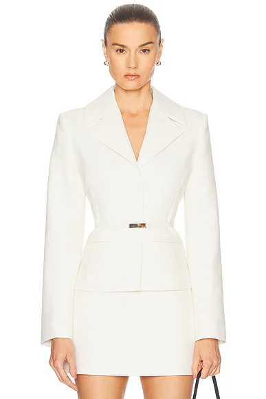by Marianna Rin Jacket Off White