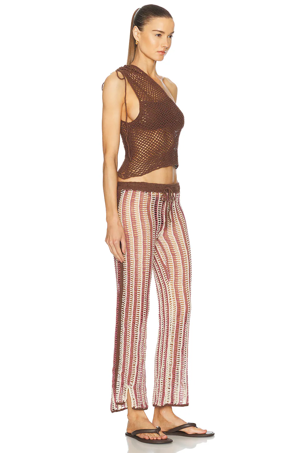 Marti Pant Set Brown Multi