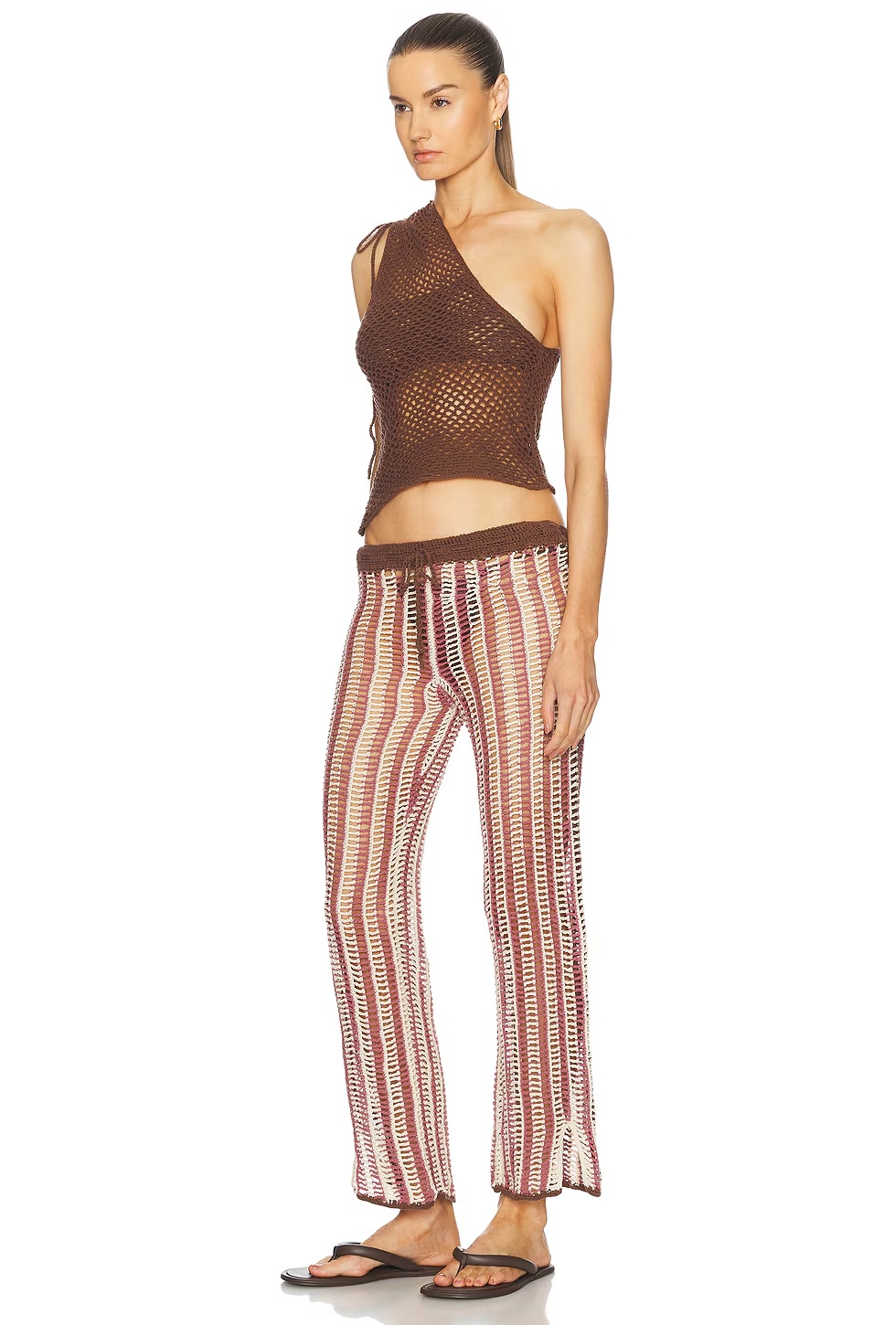 Marti Pant Set Brown Multi