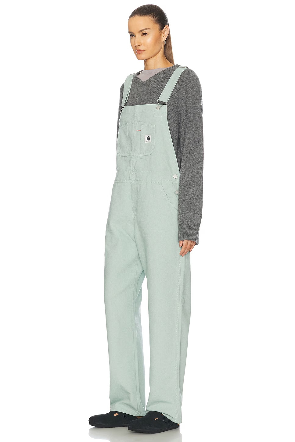 Bib Straight Overall Frosted Green