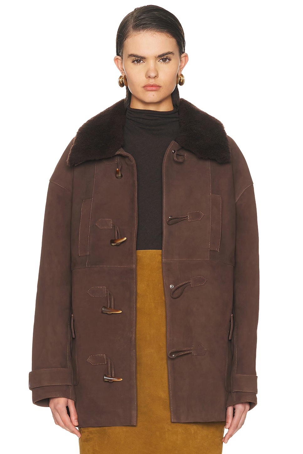 Theo Coat Brown