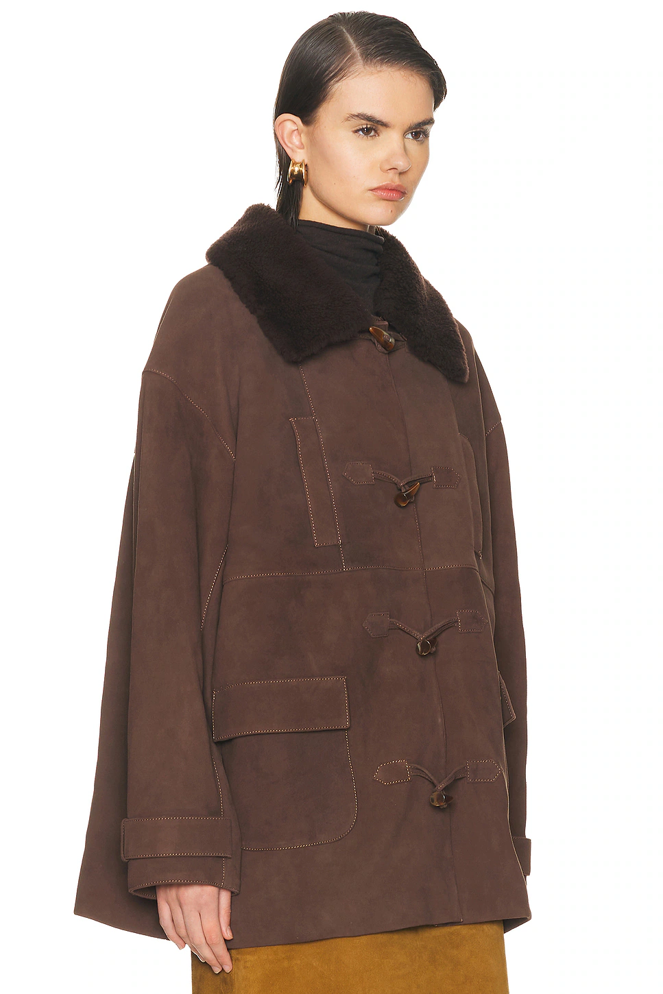 Theo Coat Brown