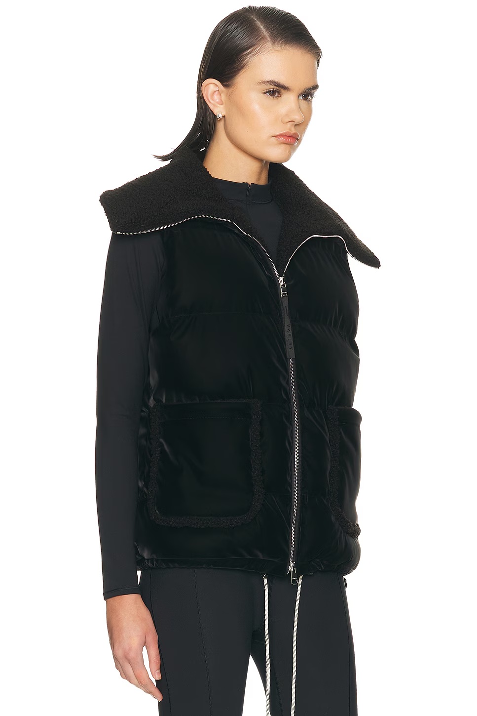 Evie Puffer Vest Black