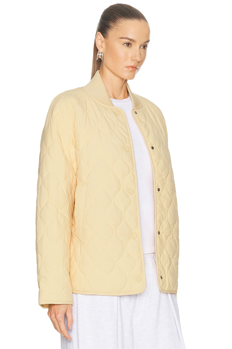 Luca Quilted Jacket Reed Yellow