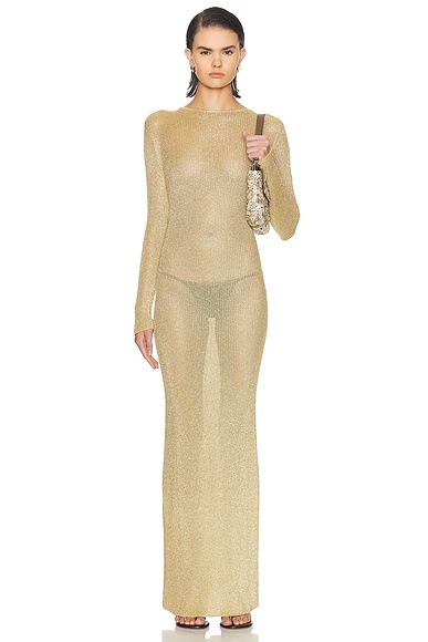 Nikitta Dress Gold