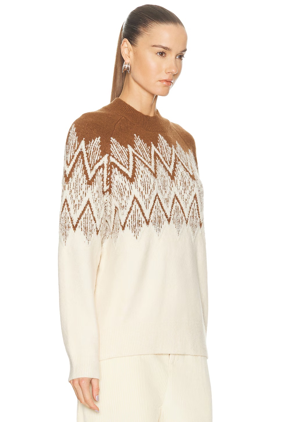 Siren Jacquard Sweater 2.0 Cocoa Dust