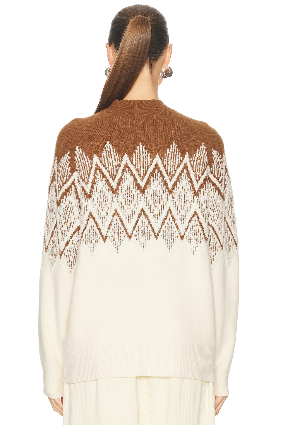 Siren Jacquard Sweater 2.0 Cocoa Dust