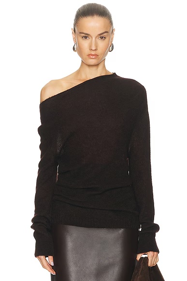 Freya Sweater Dark Umber