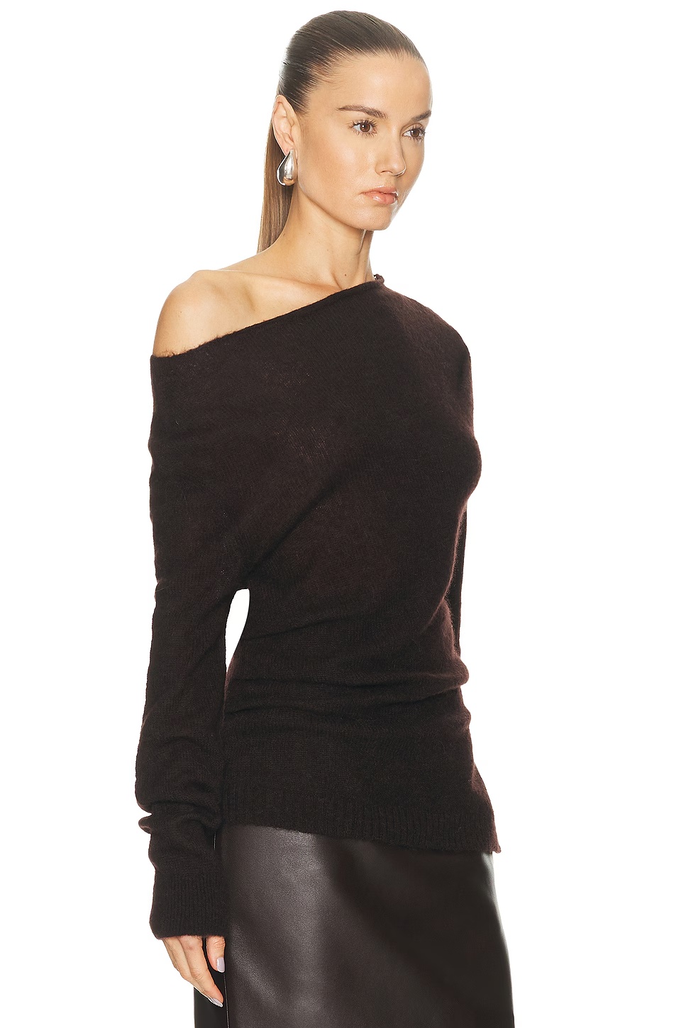 Freya Sweater Dark Umber