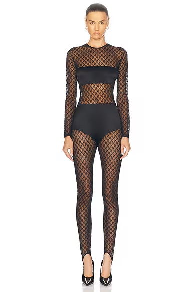 Miel Catsuit Black