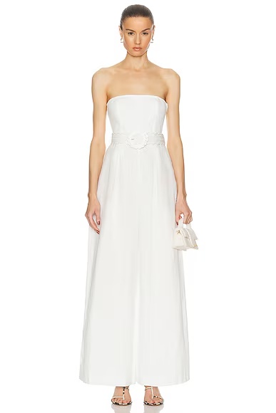Nera Jumpsuit White