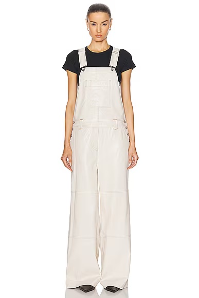 Vanna Dungarees Overall Ecru