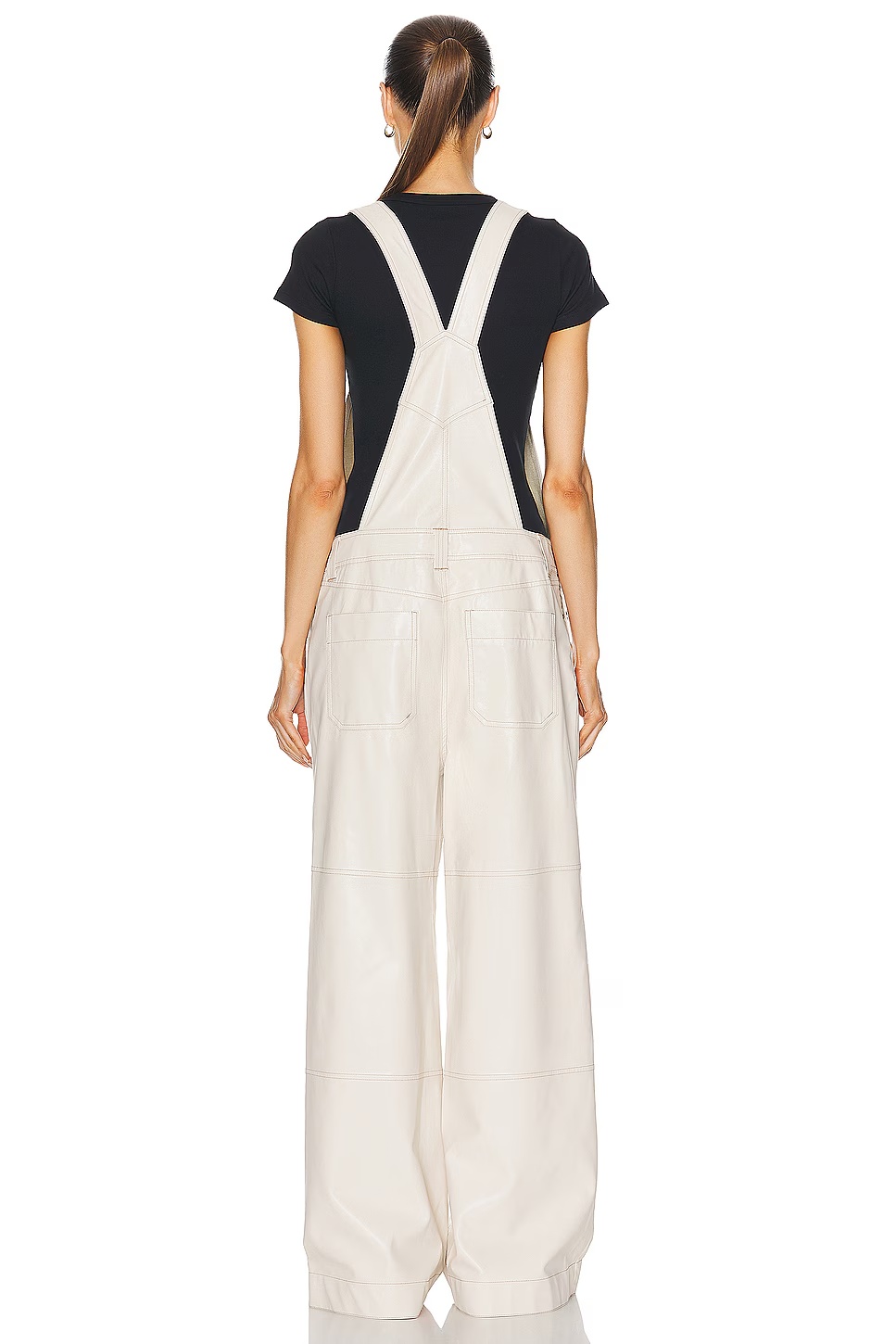 Vanna Dungarees Overall Ecru