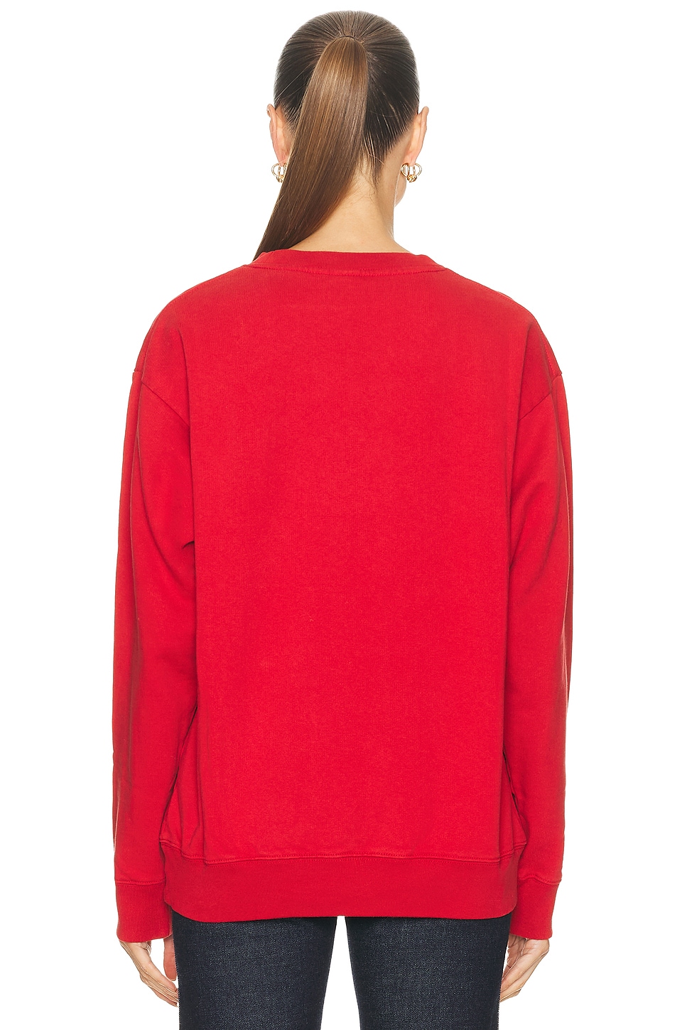 California Emblem Crewneck Sweatshirt Ruby