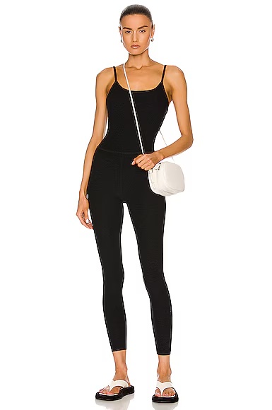 Spacedye Uplevel Midi Jumpsuit Darkest Night