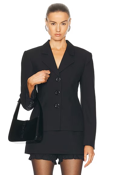 Waist Jacket black