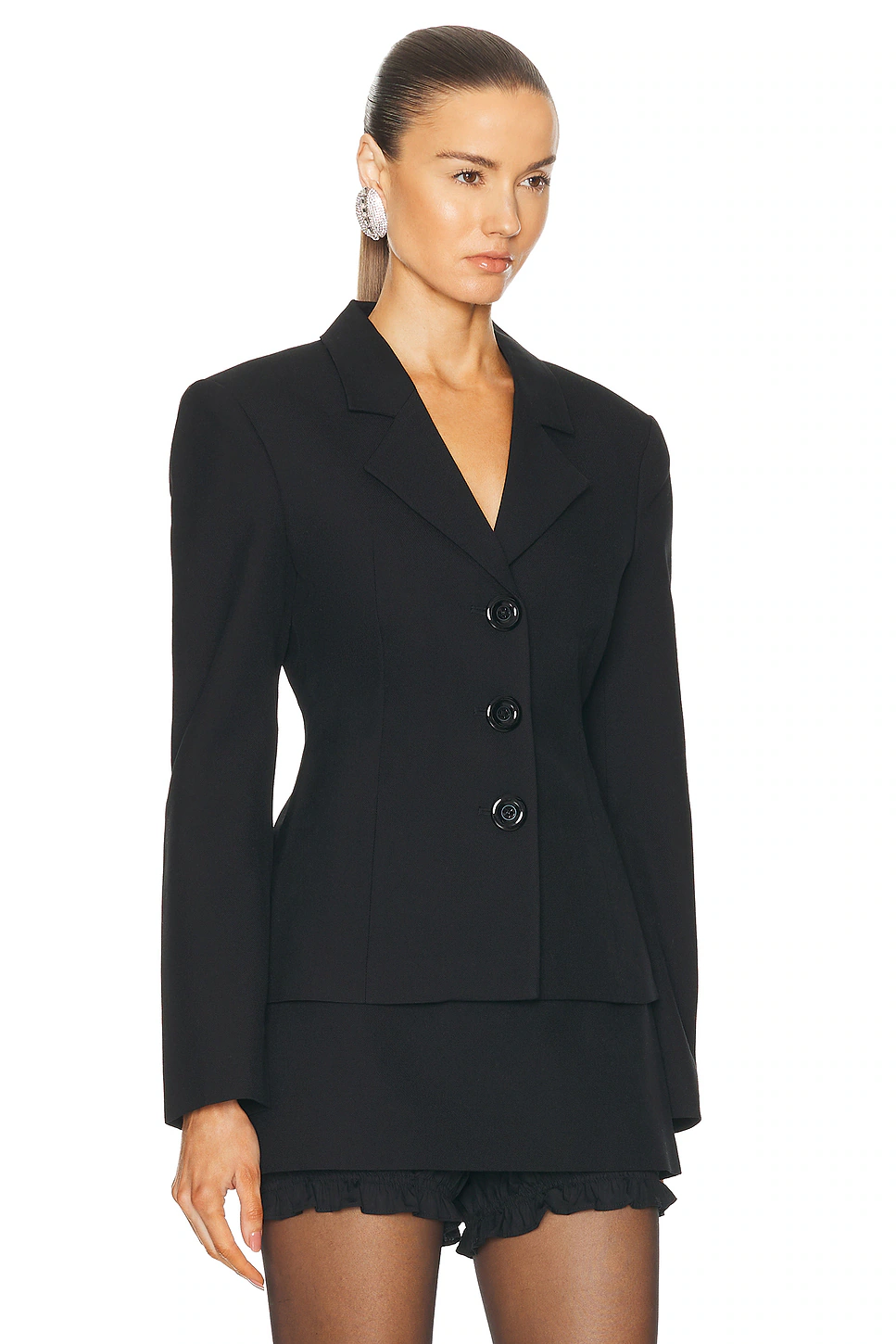Waist Jacket black