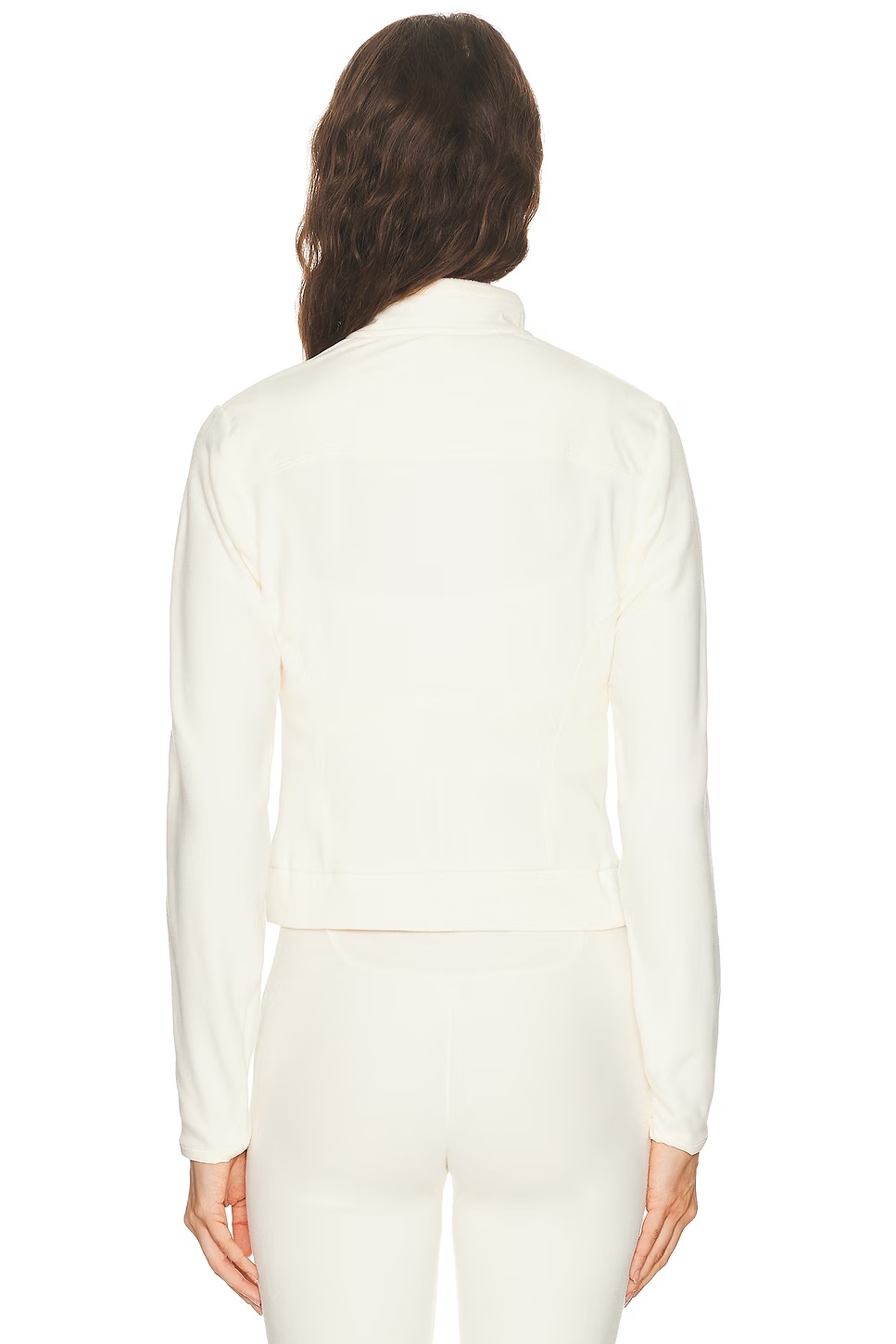 Ski Lounge Fleece Fitted Jacket Ecru