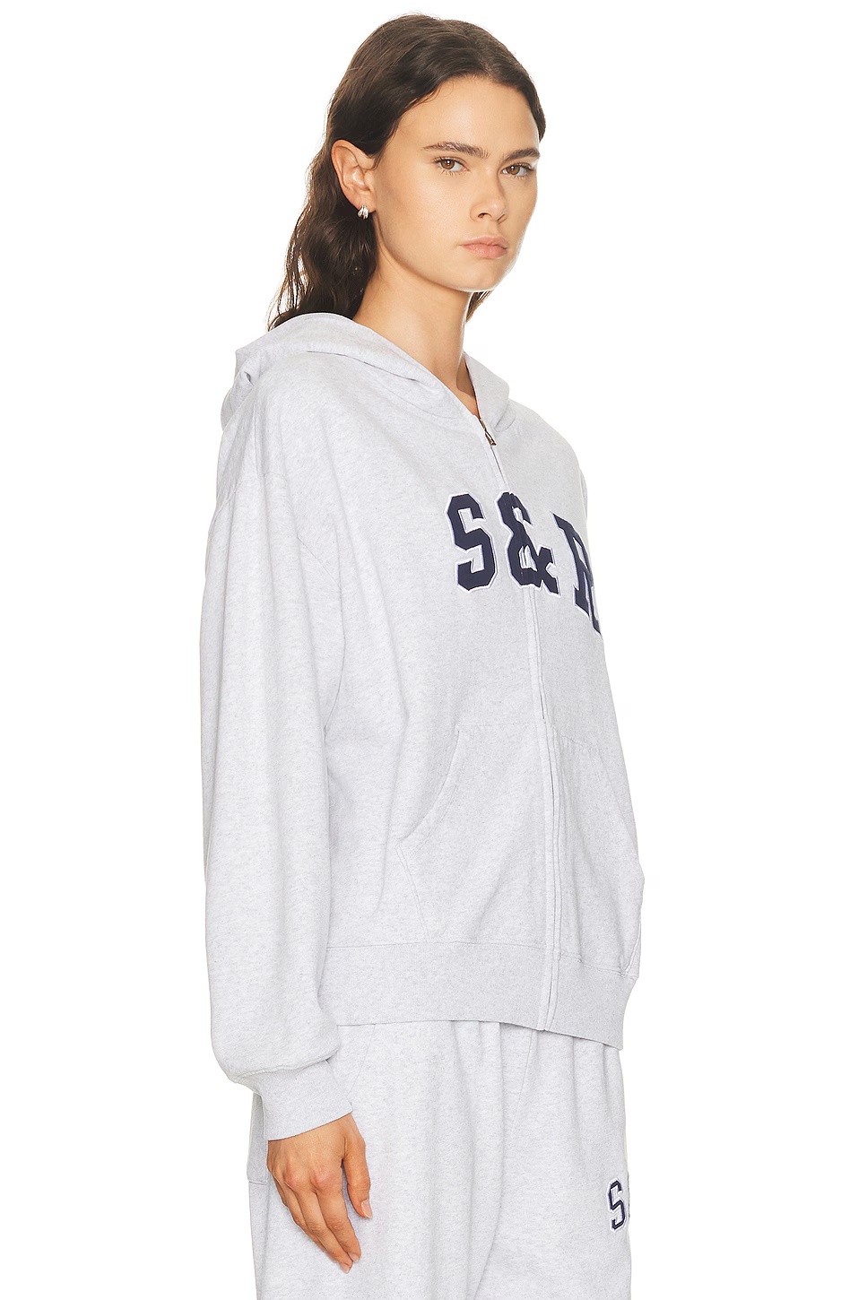 Ivy Zip Hoodie Heather Gray