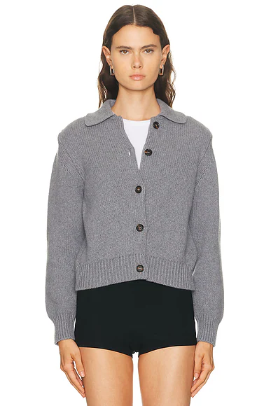 Winny Collared Jacket Grey
