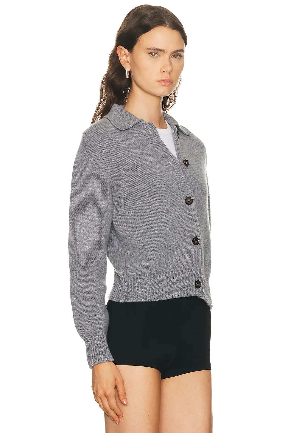 Winny Collared Jacket Grey