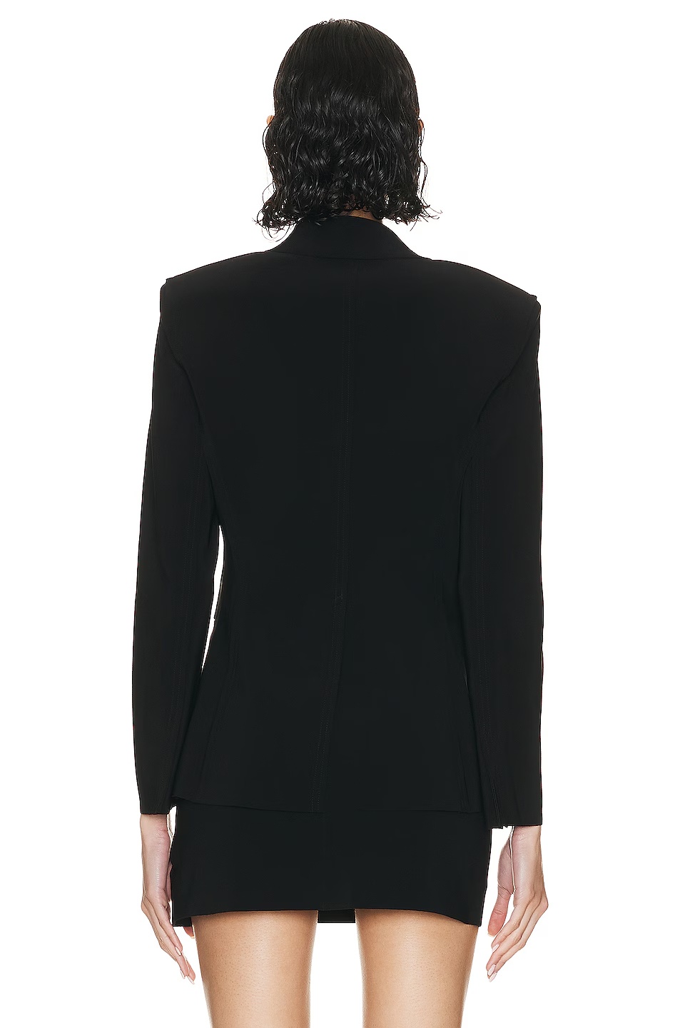 Classic Single Breasted Jacket BLACK