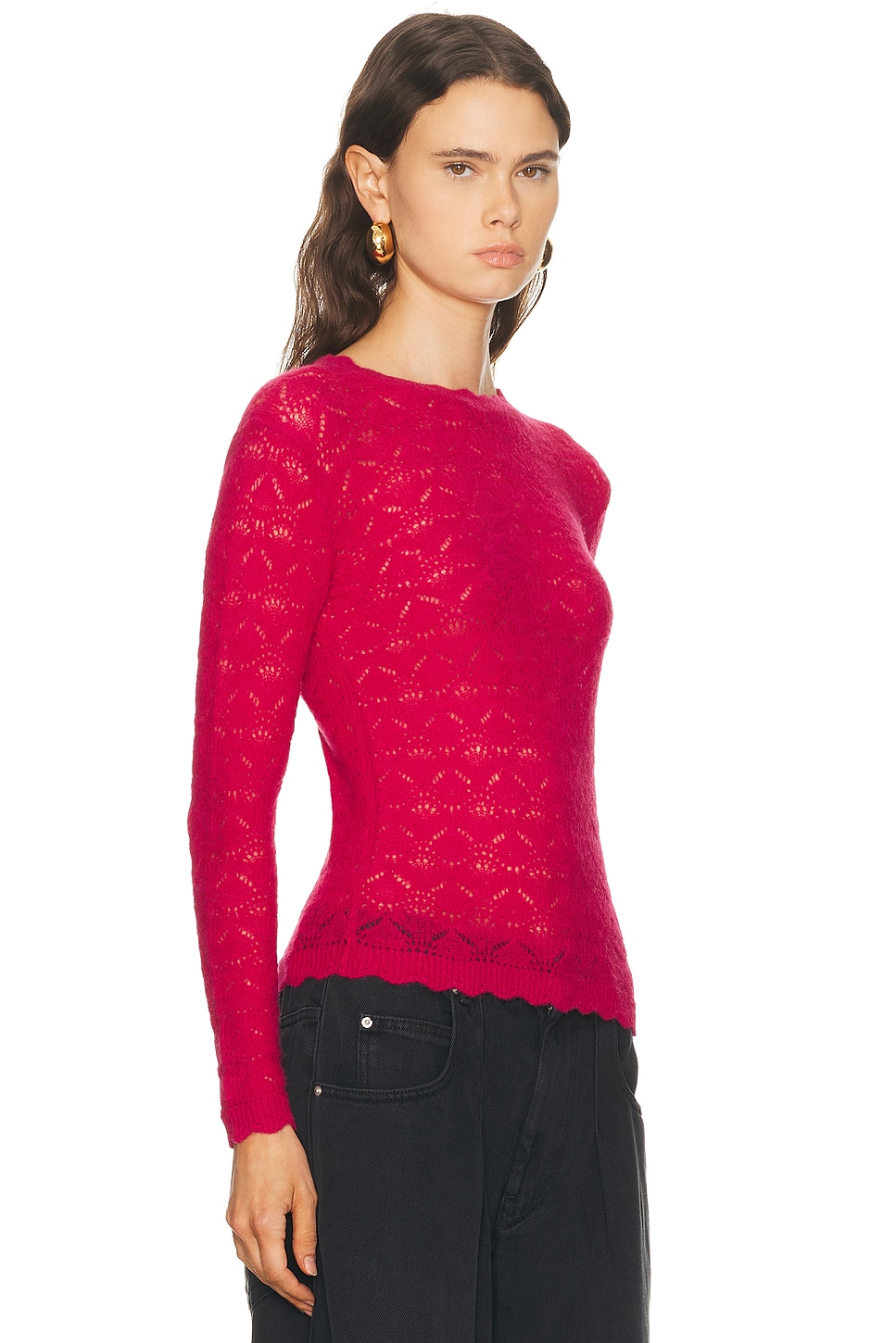 Leonette Sweater Fuschia